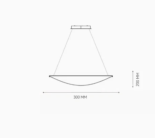 Acrylic Flower Shade Pendant Lamp Nordic