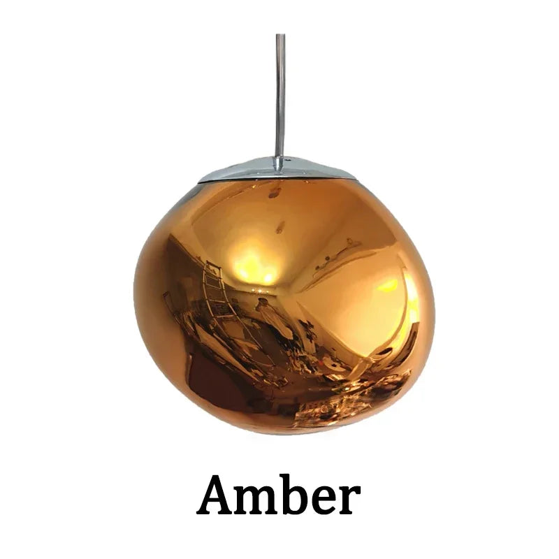 Nordic Lava Glass Chandelier