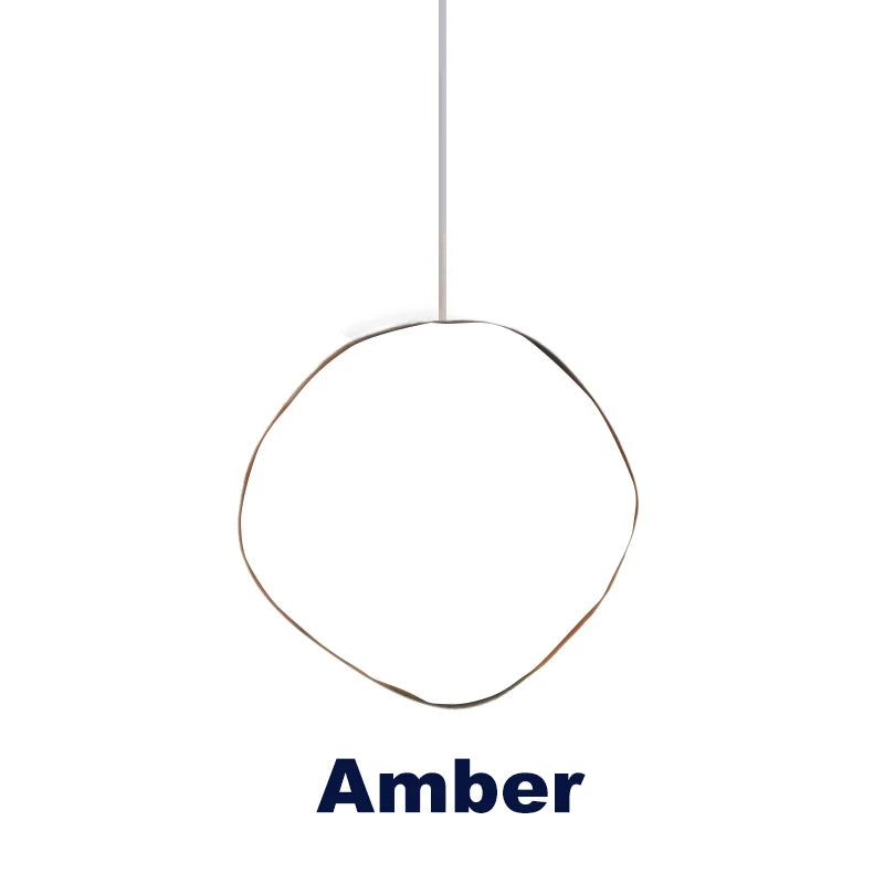 Modern PVC Glsss Pendant Lights Lighting LOFT Bedroom Living Room Decor Hanging Lamp Bar Cafe Lava Pendant Lamp Light Fixture