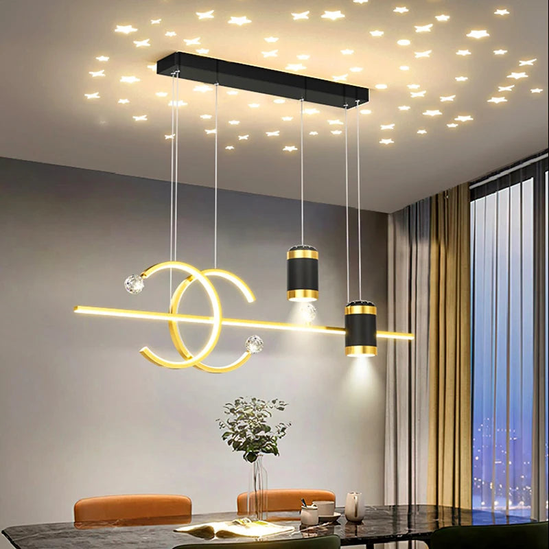 Modern Celestial Pendant Chandeliers