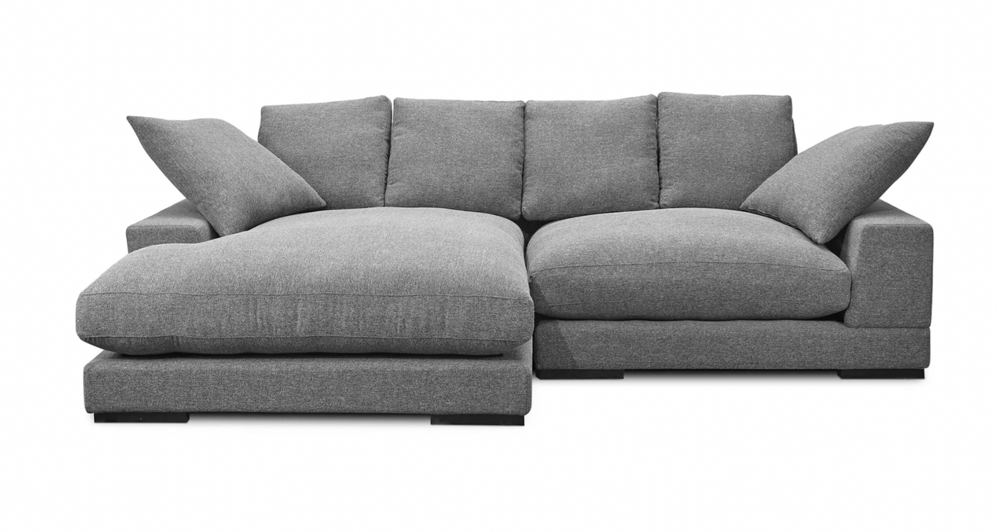 Plunge Sectional Cappuccino