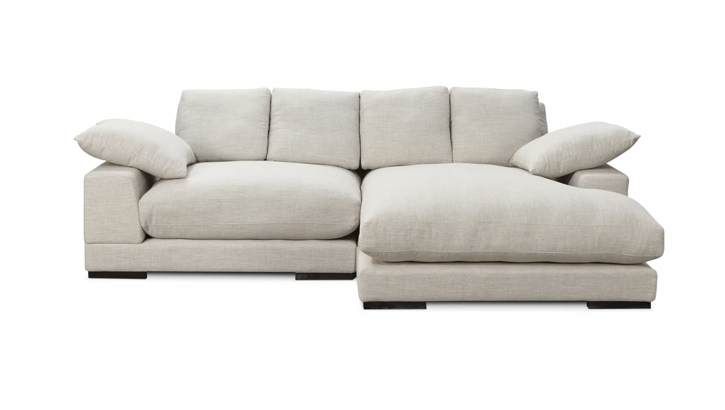 Plunge Sectional Cappuccino