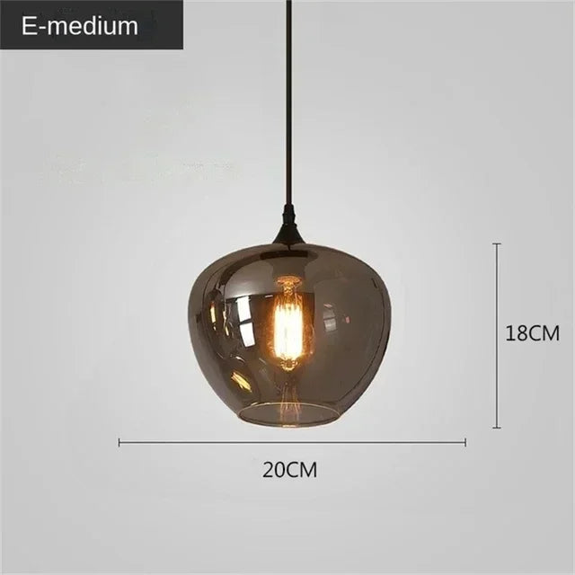 Modern Glass Chandeliers For Dining Tables Living Room Kitchen Office Coffee Hanging Lamp Nordic Home Pendan Light