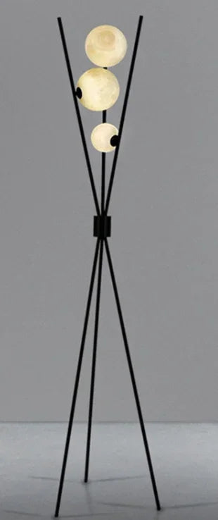 Modern Led Floor Lamp 3D Moon Tripod Floor Lamps