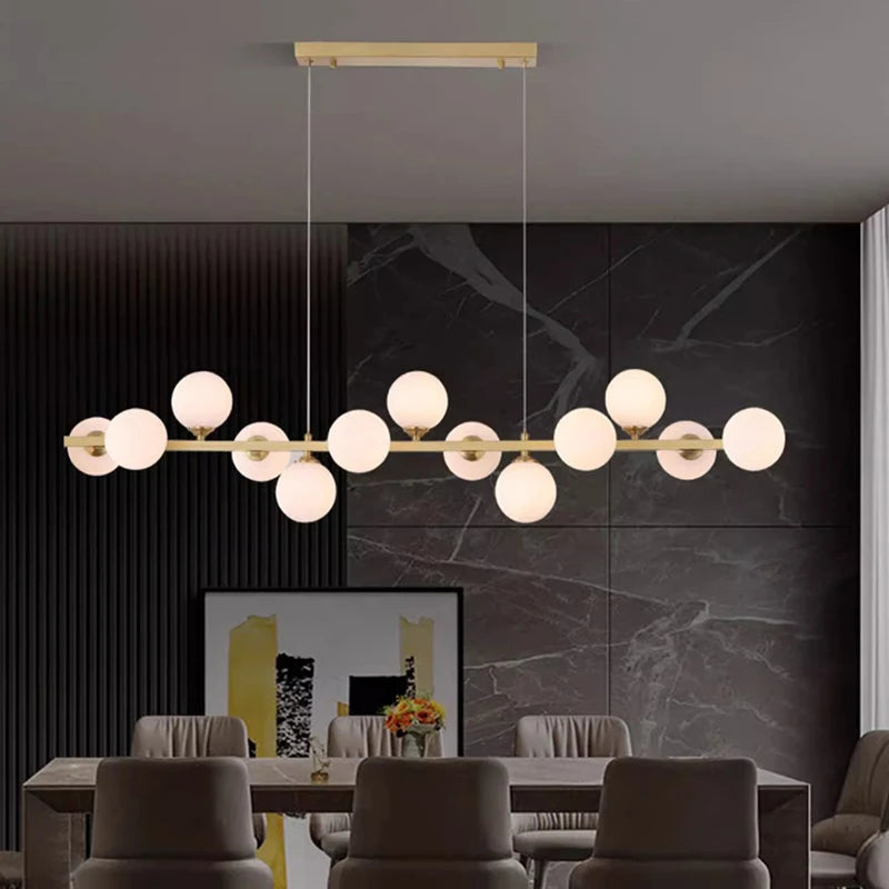Modern Remote Dimmable Chandeliers