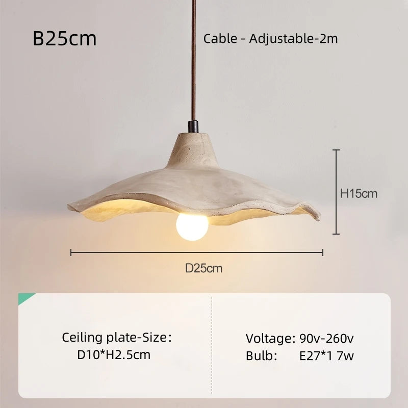 Japanese Cream Homestay Lamp