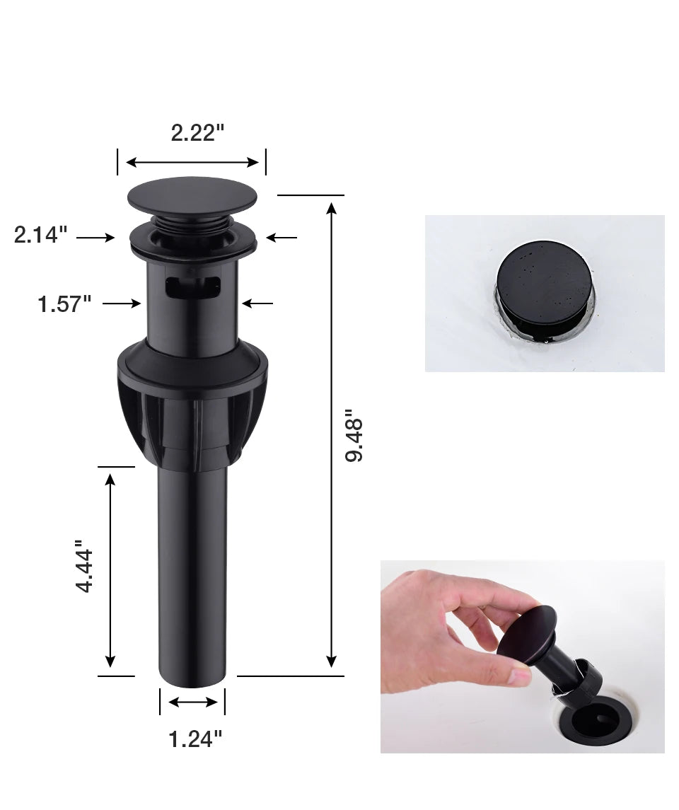 Brass Black Bathroom Basin Faucet Cold And Hot Water Mixer Sink Tap Nickel Brushed Gold Rose Bronze Taps with Pop Up Drain