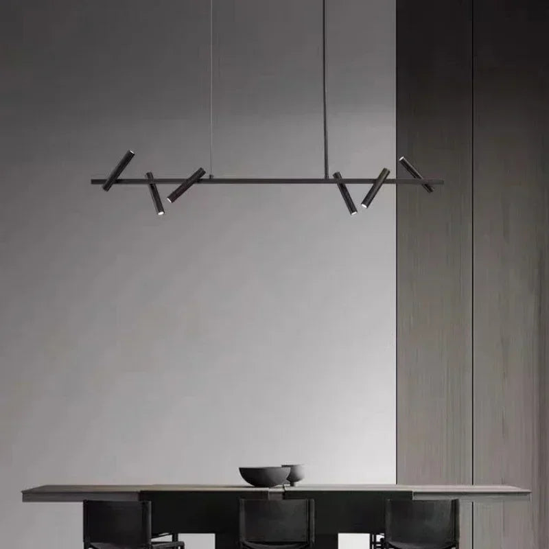 Minimalist Chandelier Metal Suspension Light Fixtures