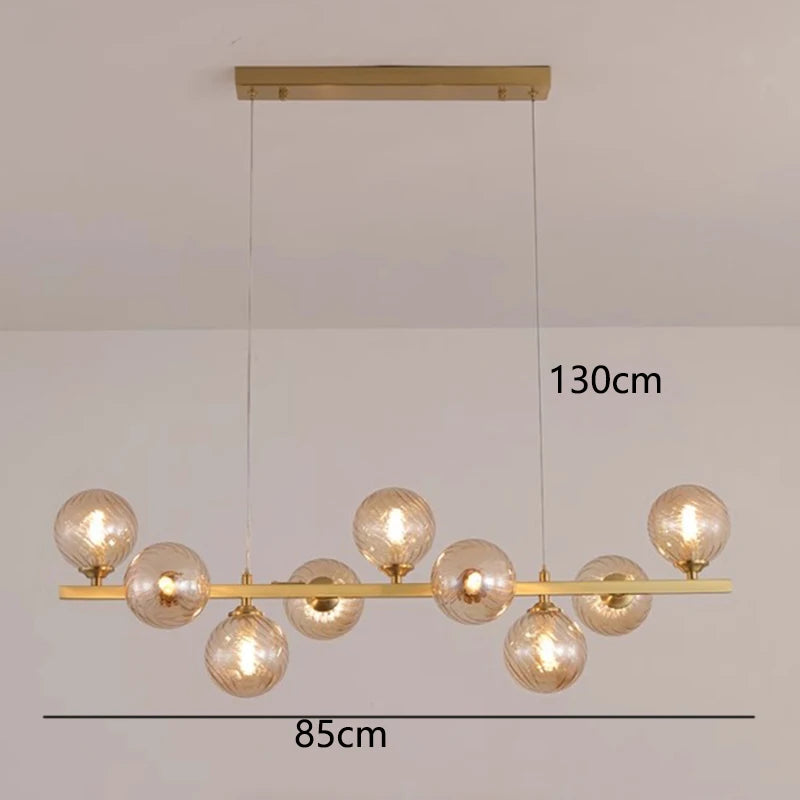 Modern Remote Dimmable Chandeliers