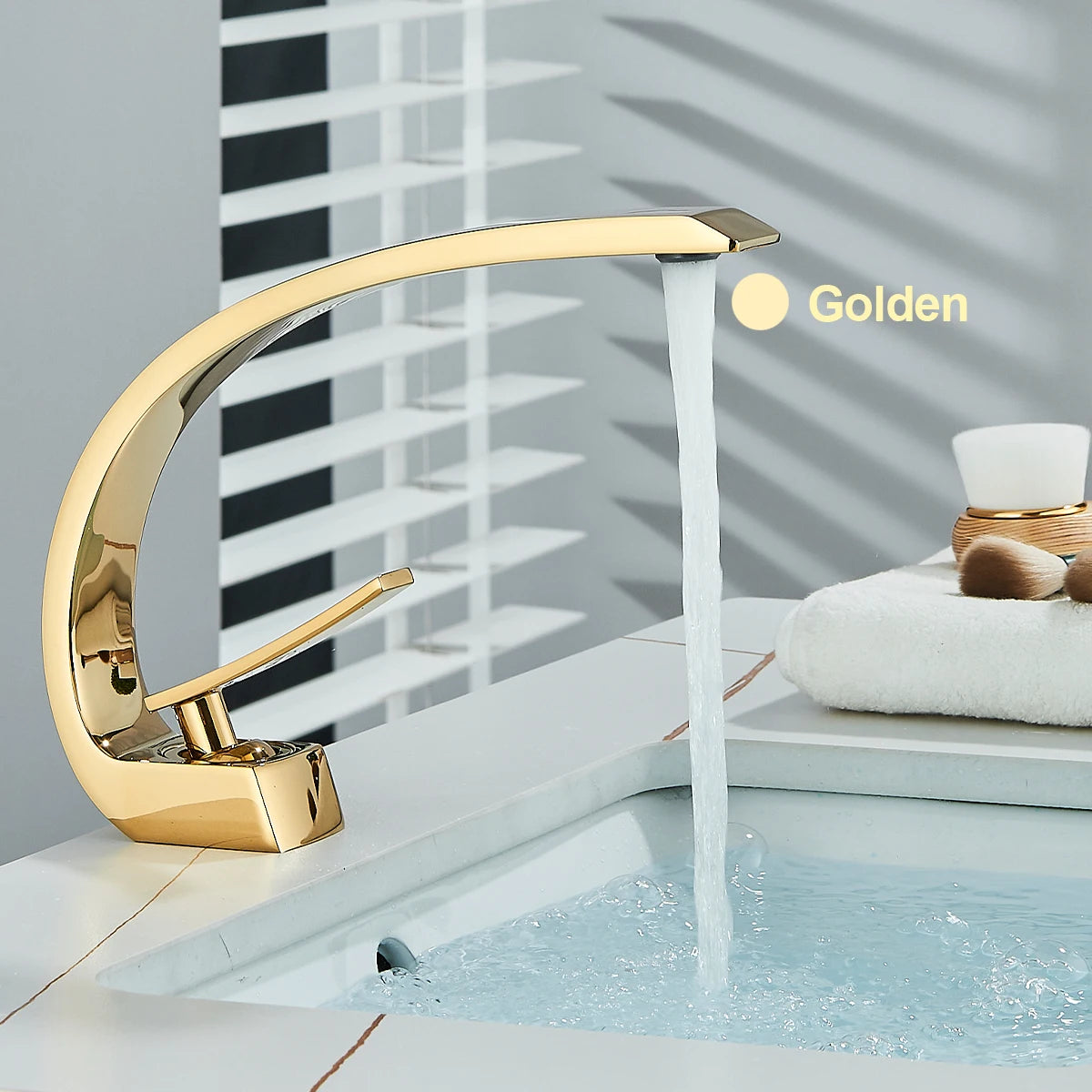 FMHJFISD Chrome Basin Faucet Stainless Steel Hot Cold Water Mixer Tap Single Handle Deck Mounted Washbasin Crane For Bathroom