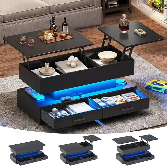 Lift Top Coffee Table with Storage