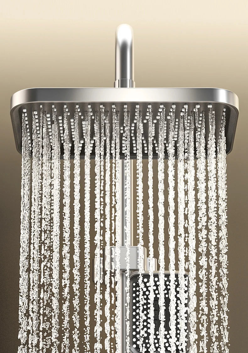 Black or Brass 4 Way Shower System Set