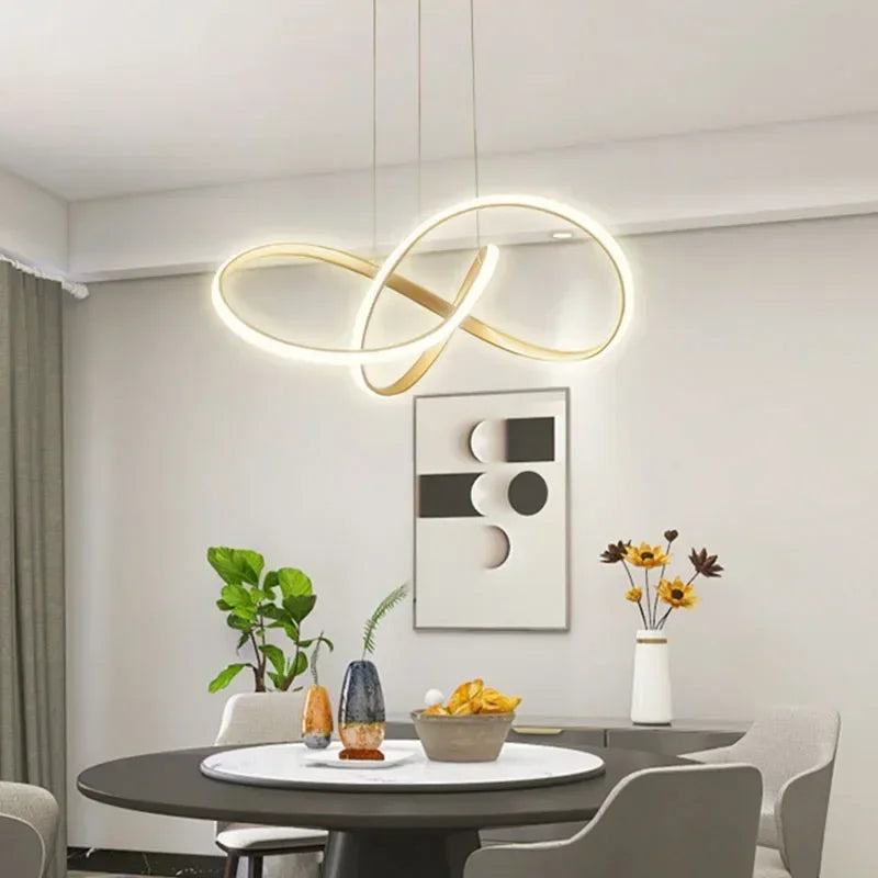 Modern Infinity LED Pendant Light