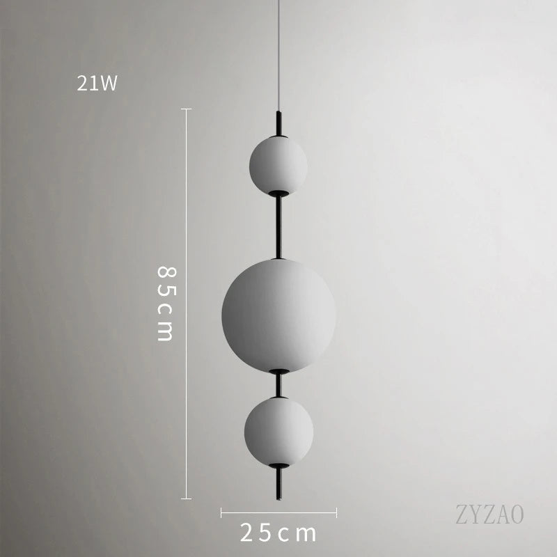 Modern LED Pendant Lamps Hanging light fixture Restaurant Gourd Pendant Lights Cafe Bar Bedroom Kitchen Dining Room Glass Deco