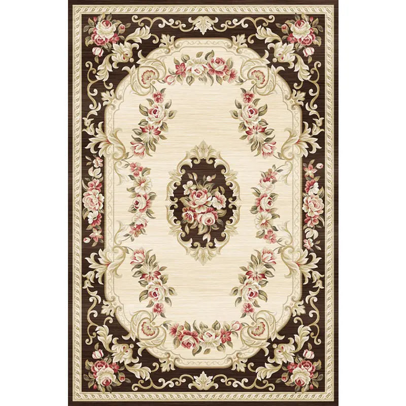 VIKAMA European Persian carpet Classical living room carpet Bedroom full of retro luxury carpet American home large carpet
