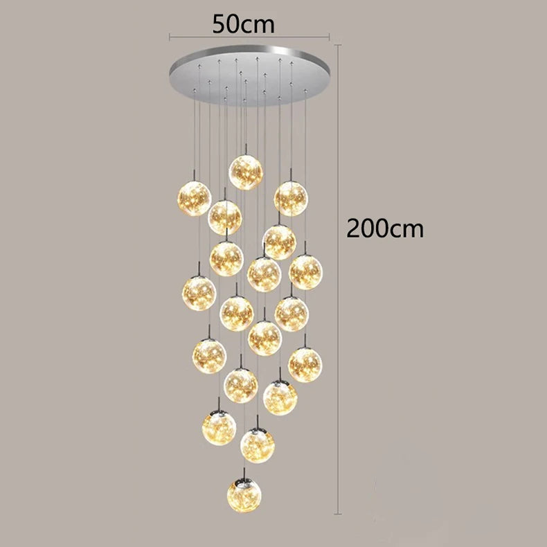 Modern Customizable Multi-Bulb Chandeliers