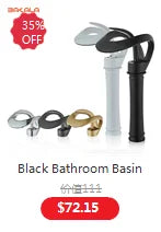 BAKALA RED color Wall Mounted Kitchen Faucet Wall Kitchen Mixers Kitchen Sink Tap 360 Degree Swivel Flexible Hose Double Holes
