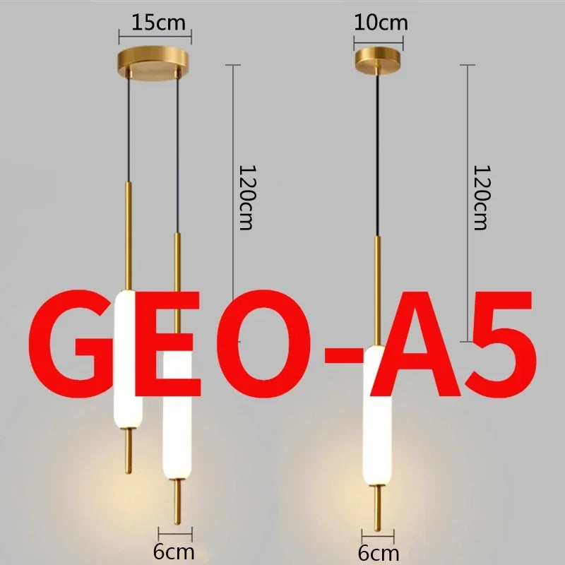 Single or Double Head Nordic Pendant Lights