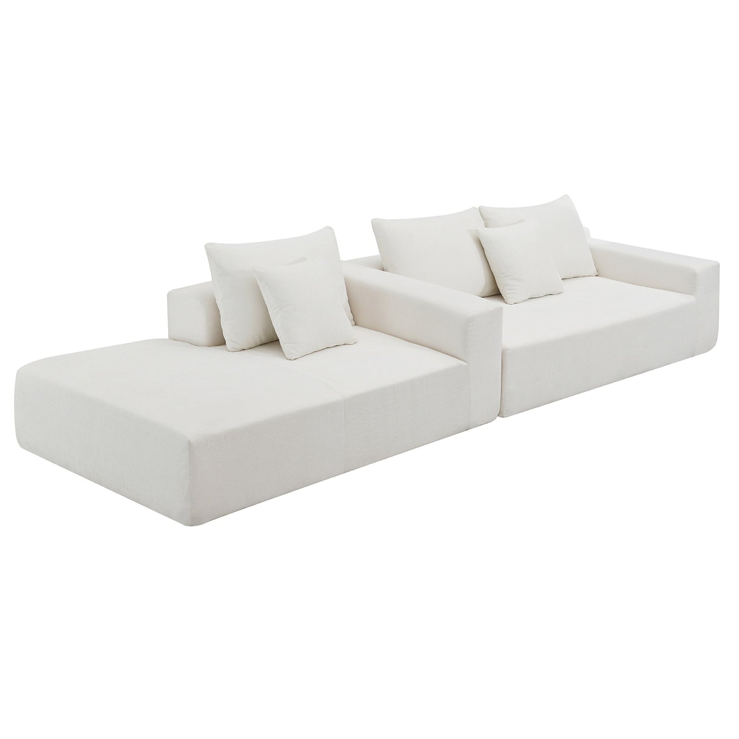 Modern Cream Modular Sectional