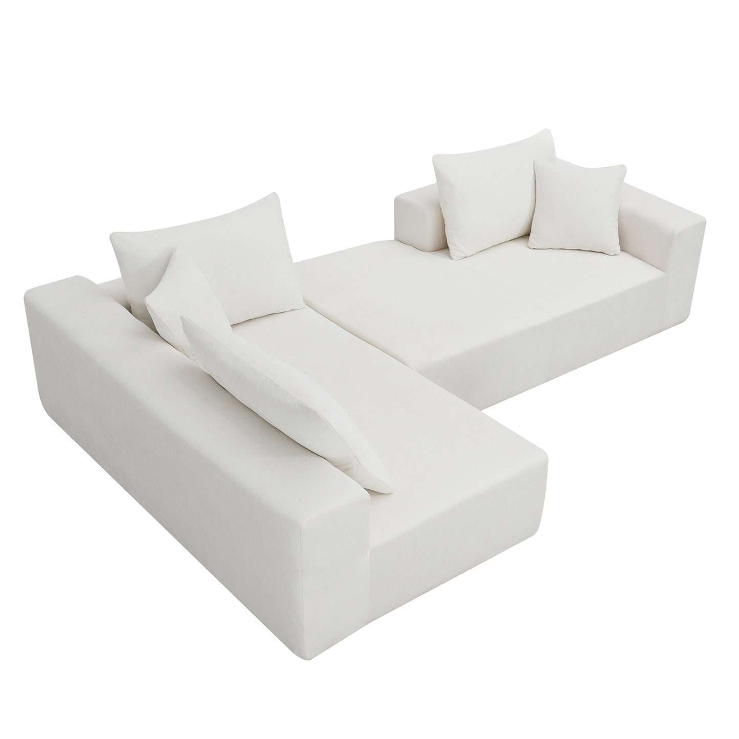 Modern Cream Modular Sectional