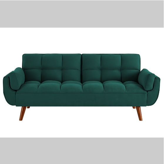 Forest Green Modern Fabric Sofa