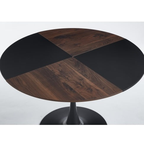 5 pieces Mid-Century Dining Set with Metal Leg
