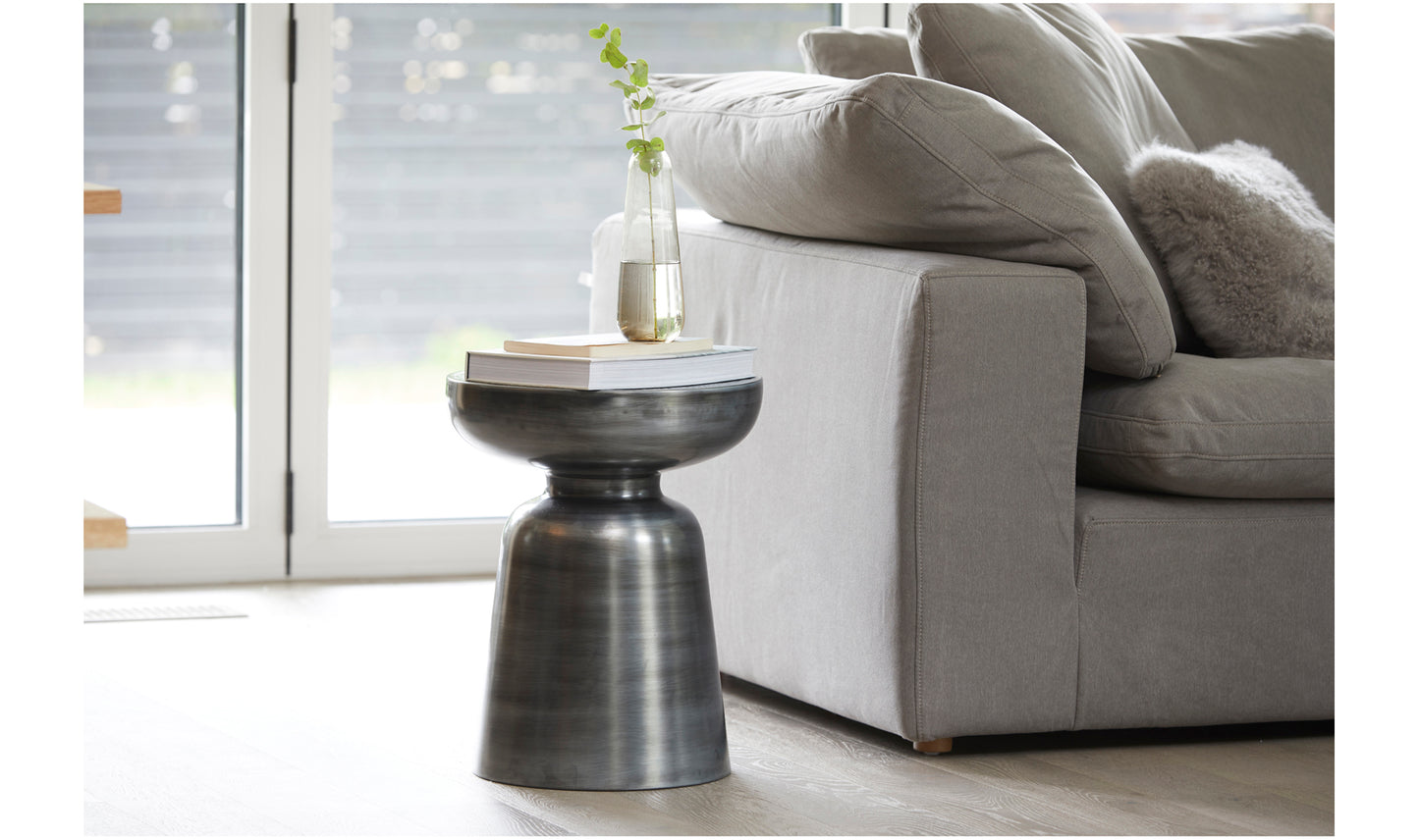 Arthur Accent Table Antique Nickel