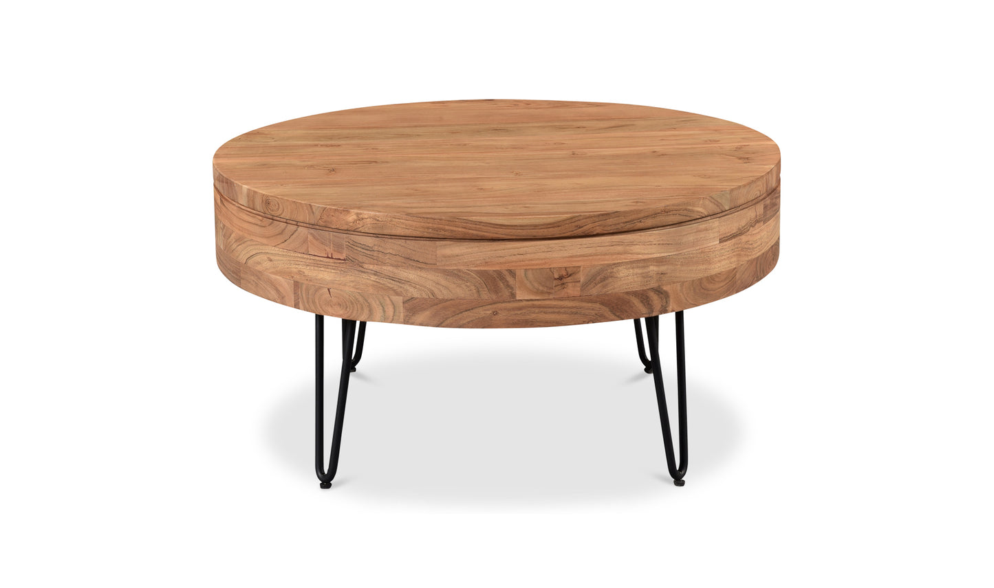 Privado Storage Coffee Table Natural