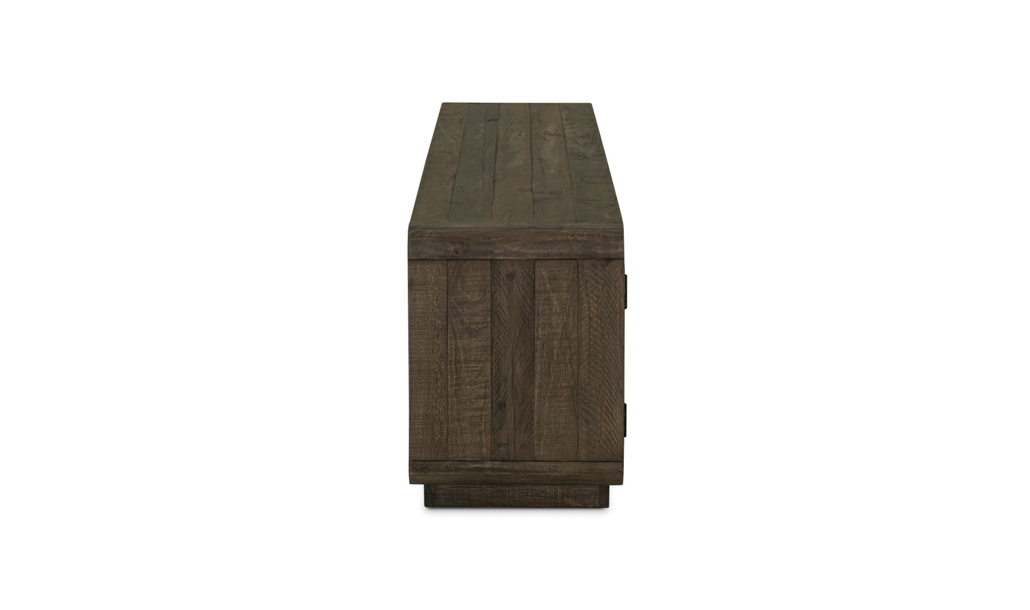 Monterey Media Cabinet Aged Brown