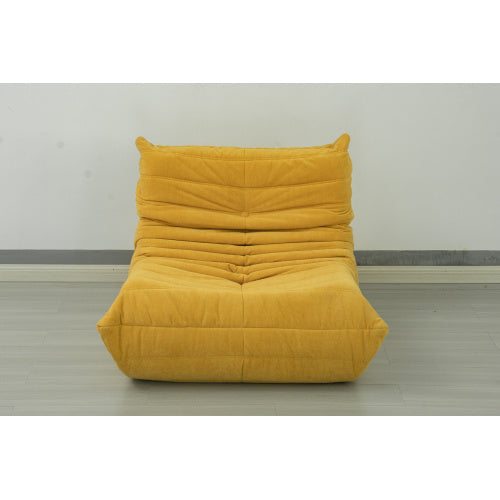 Mustard Yellow Modern Beanbag Chair