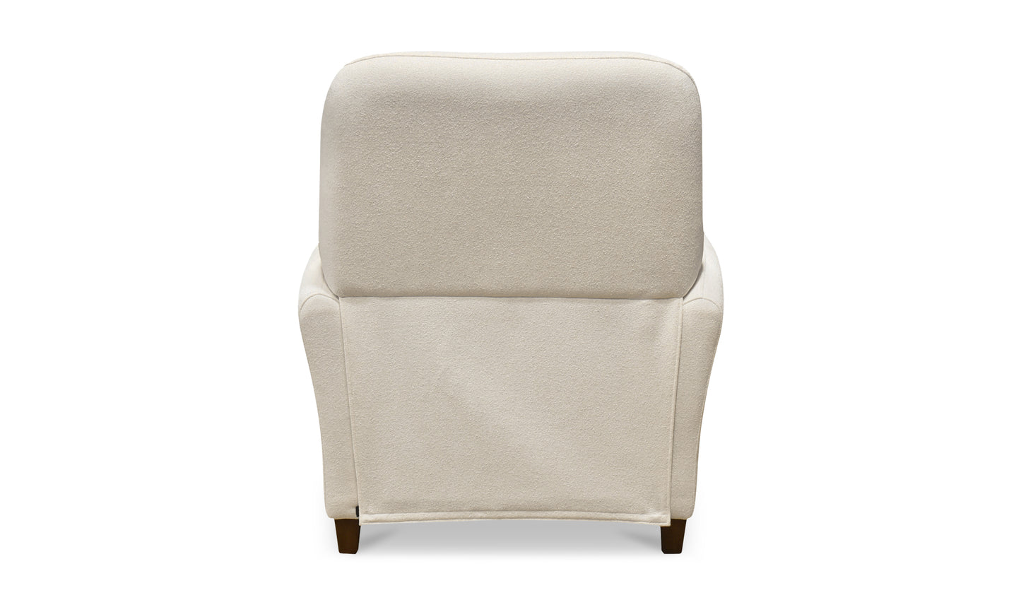 Luna Recliner Chair White
