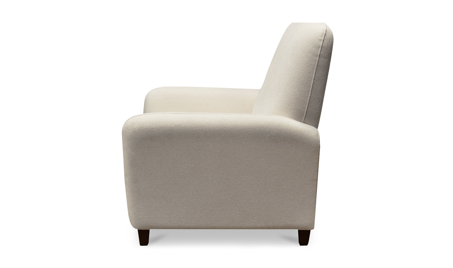 Luna Recliner Chair White
