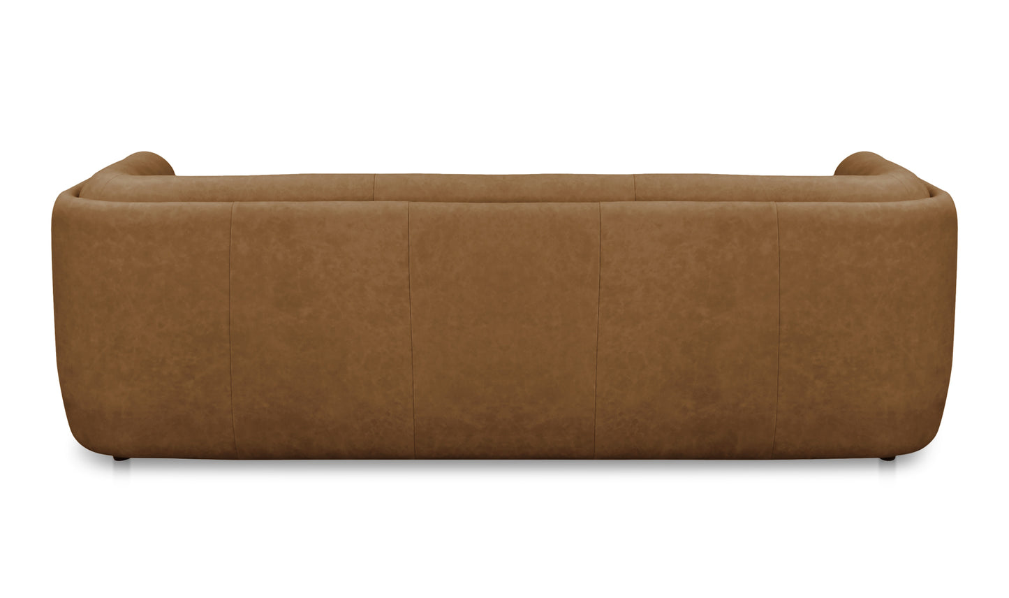 Alora Sofa Tan Leather