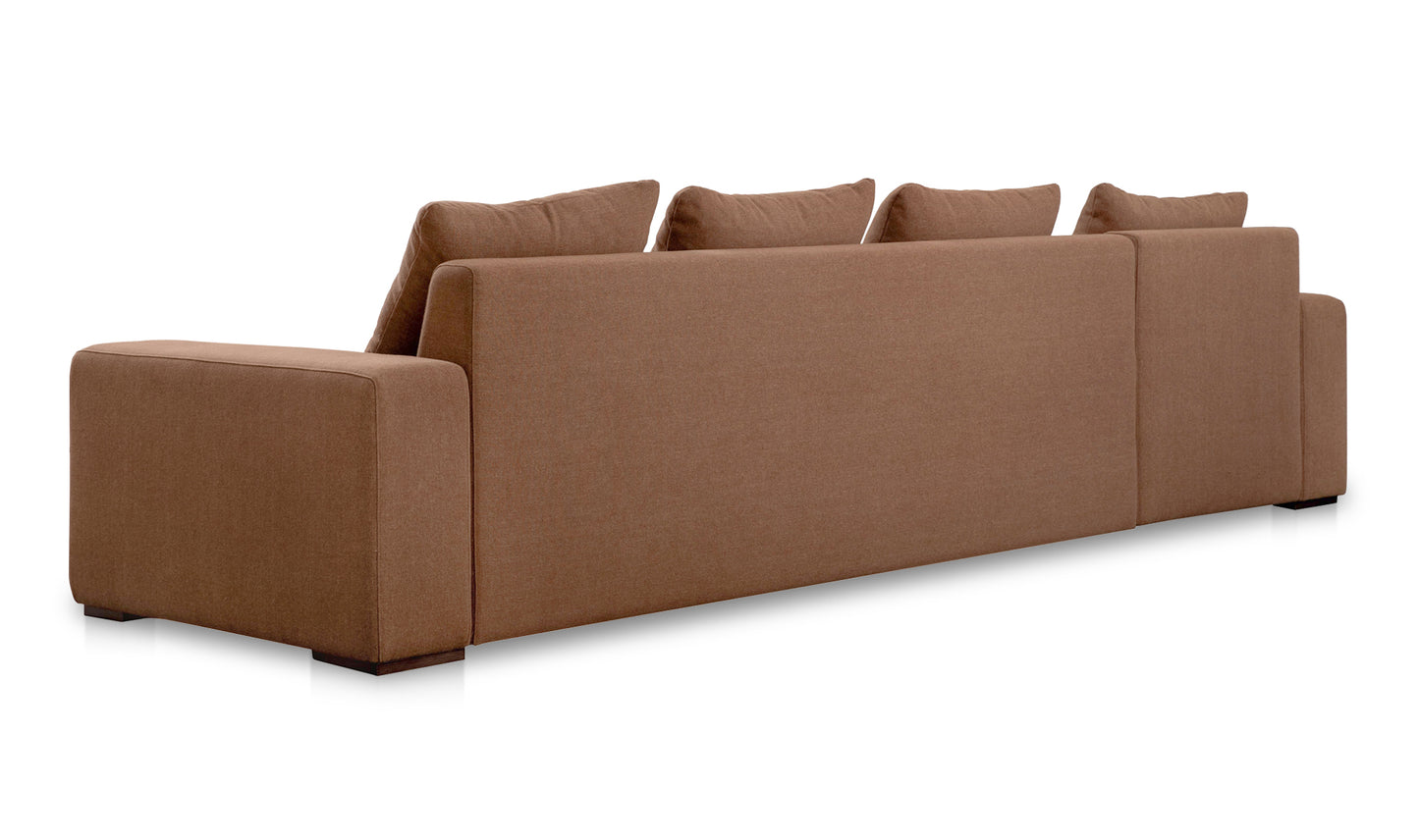Thomas Left Sectional Rust