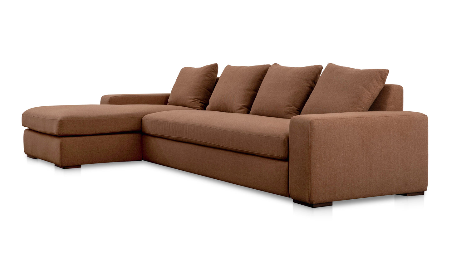 Thomas Left Sectional Rust