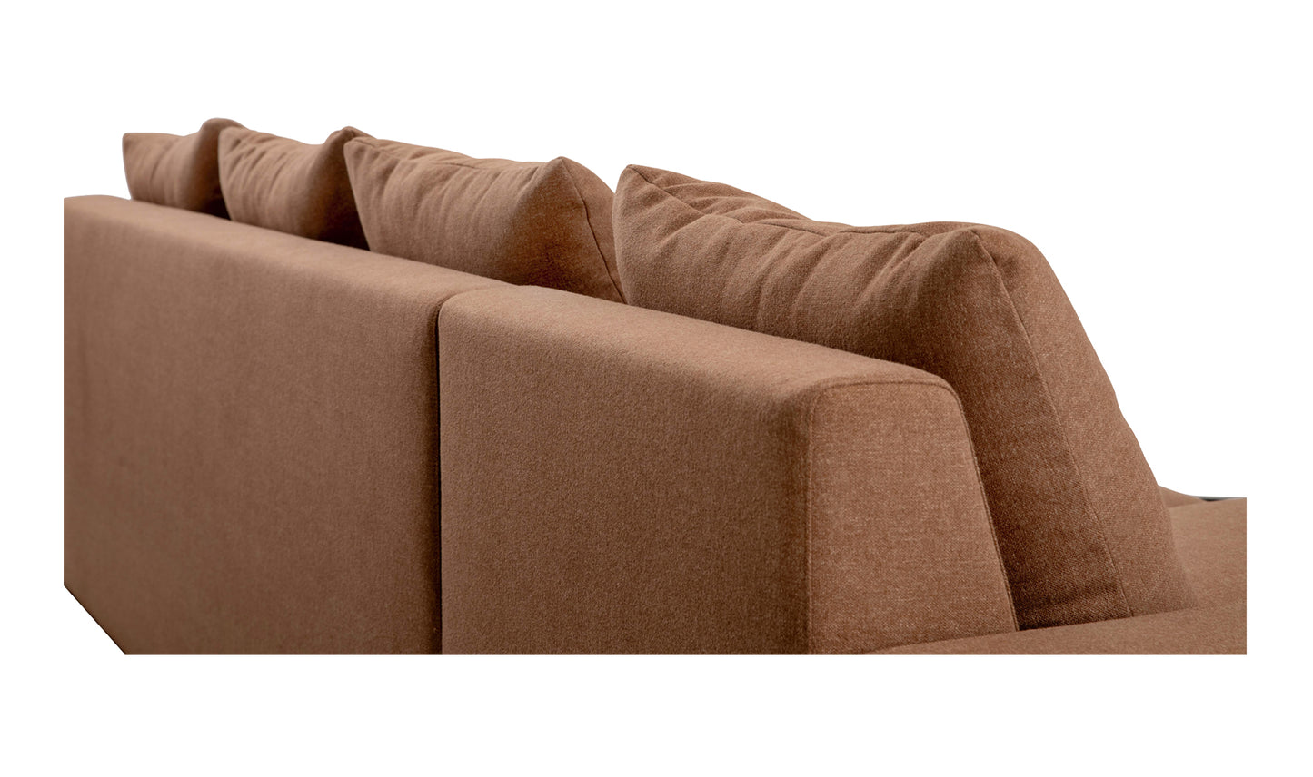 Thomas Left Sectional Rust