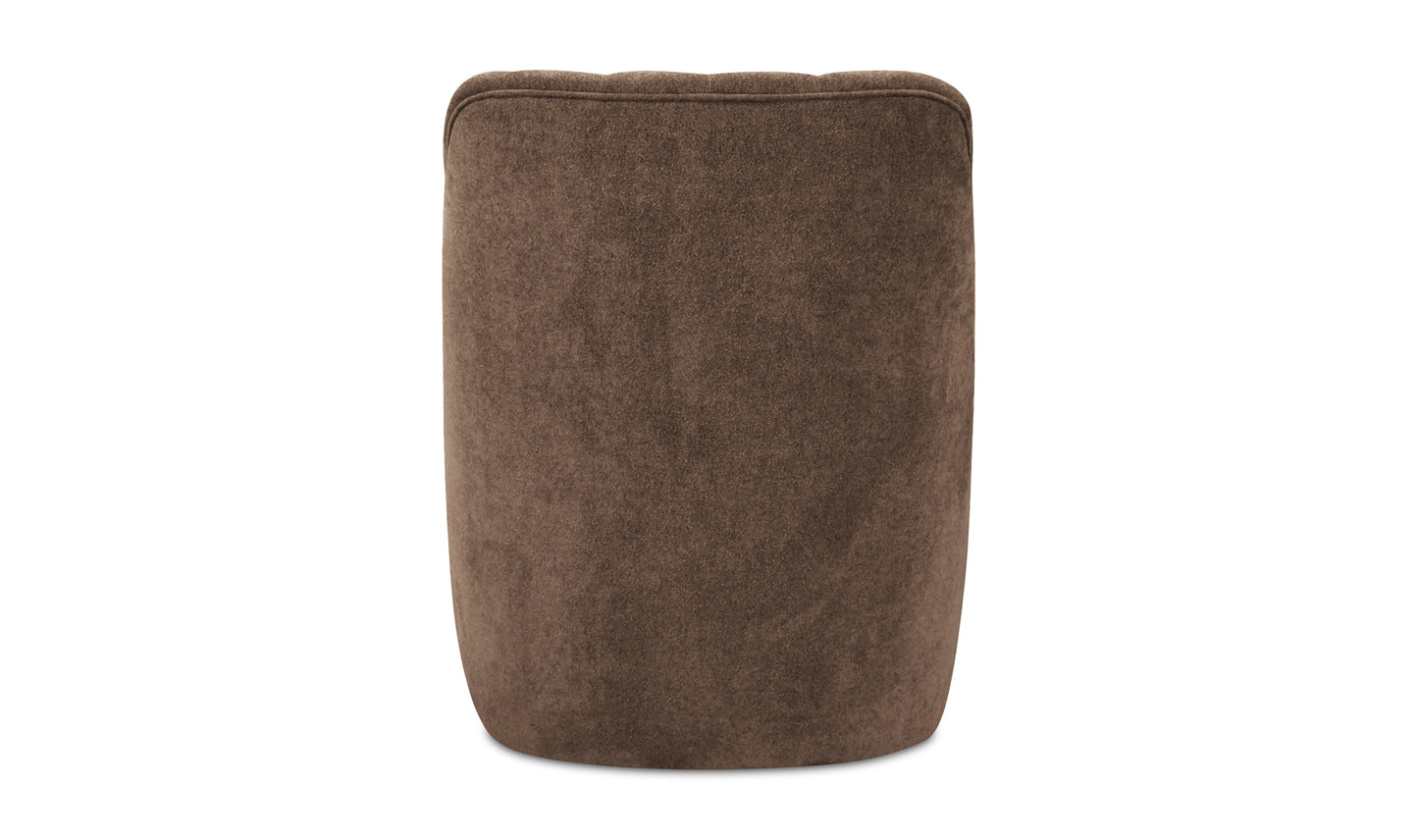 Bowie Swivel Chair Cool Brown