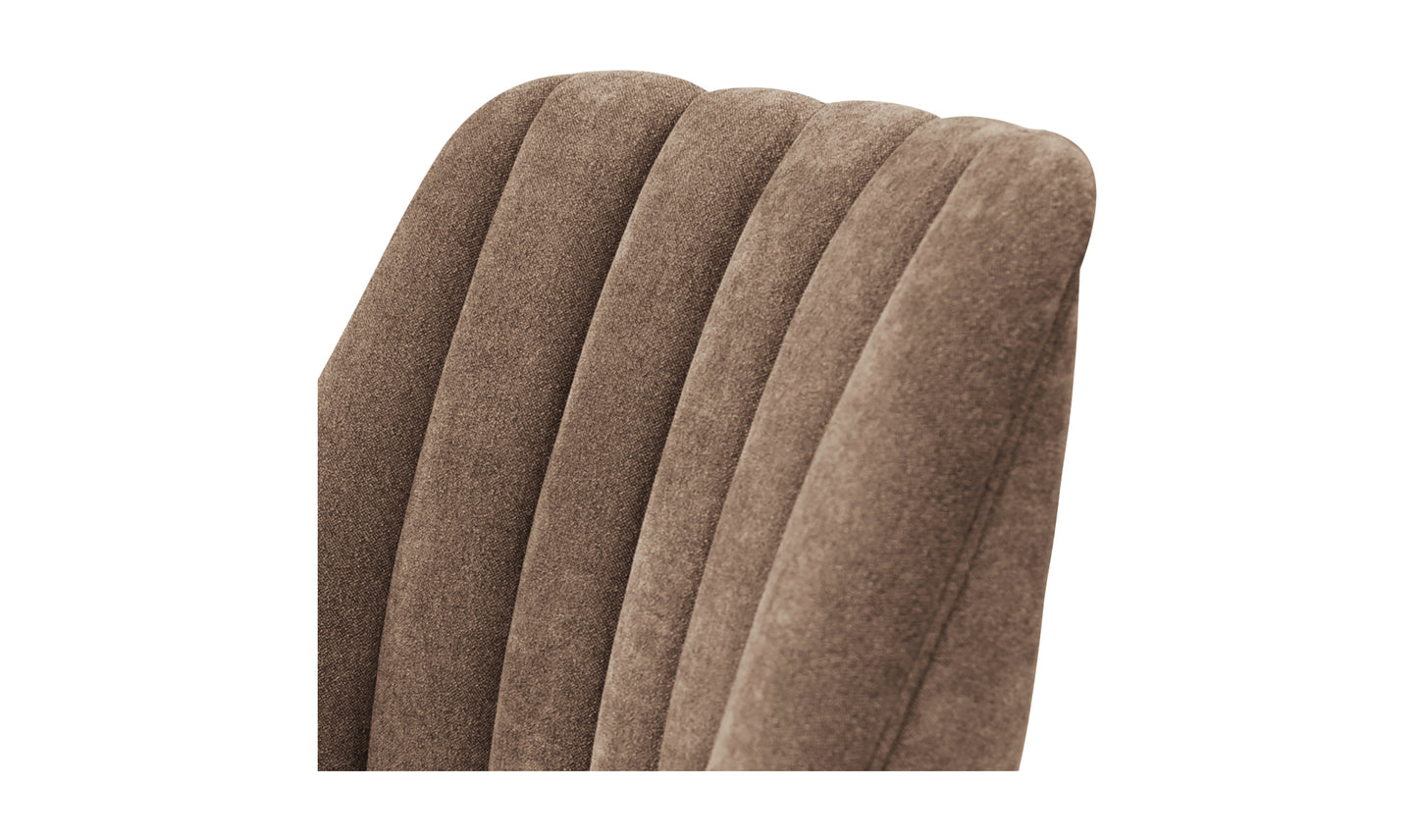 Bowie Swivel Chair Cool Brown