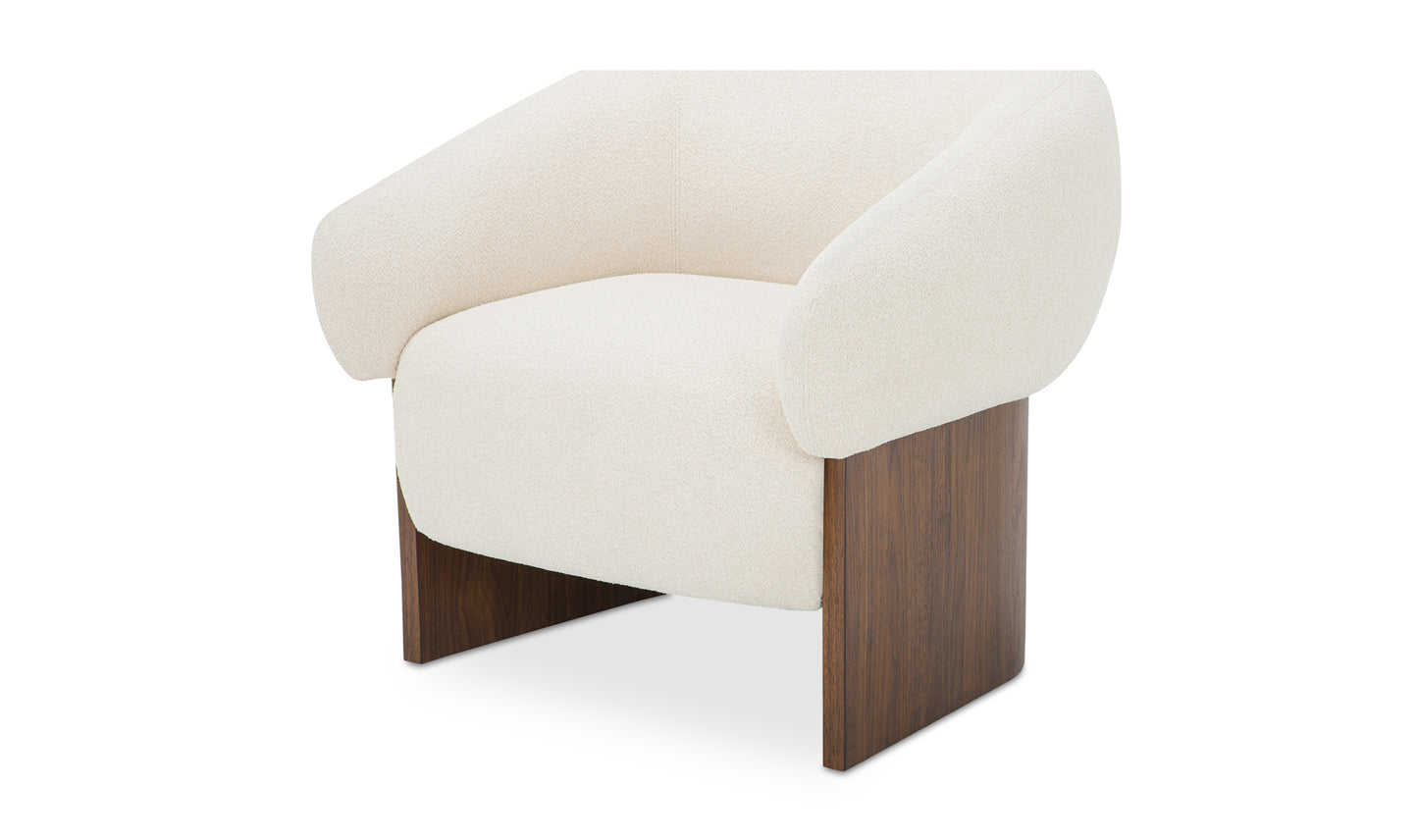 Otto Accent Chair Flecked Cream