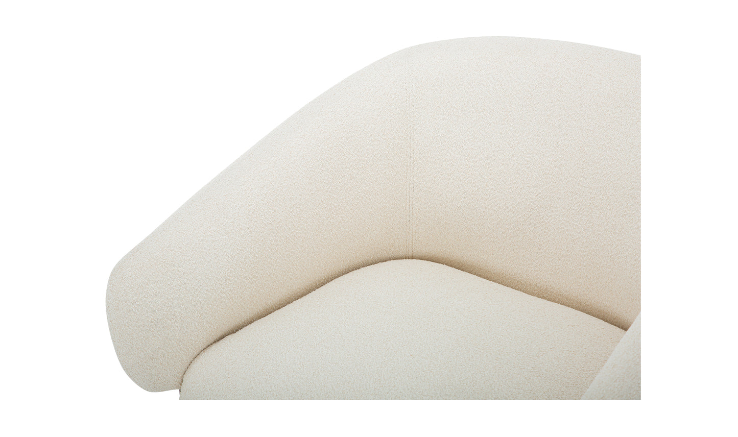 Otto Accent Chair Flecked Cream