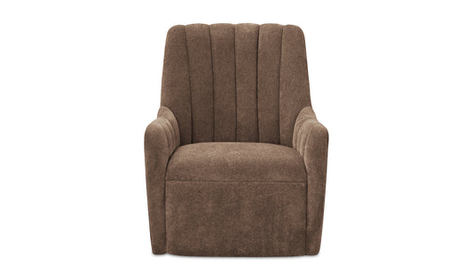 Bowie Swivel Chair Cool Brown