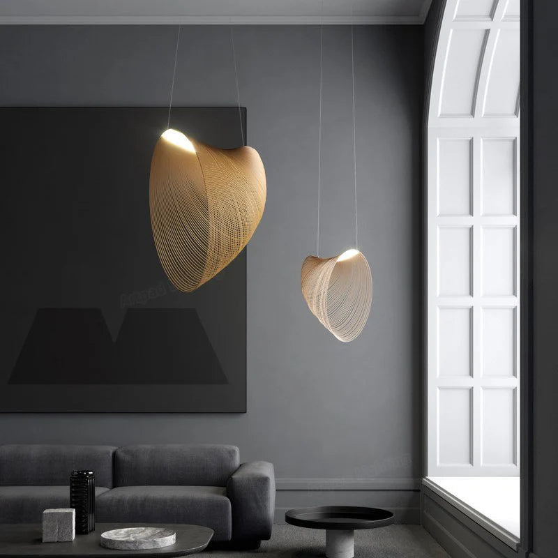 Wicker Lamp Shades LED Lights