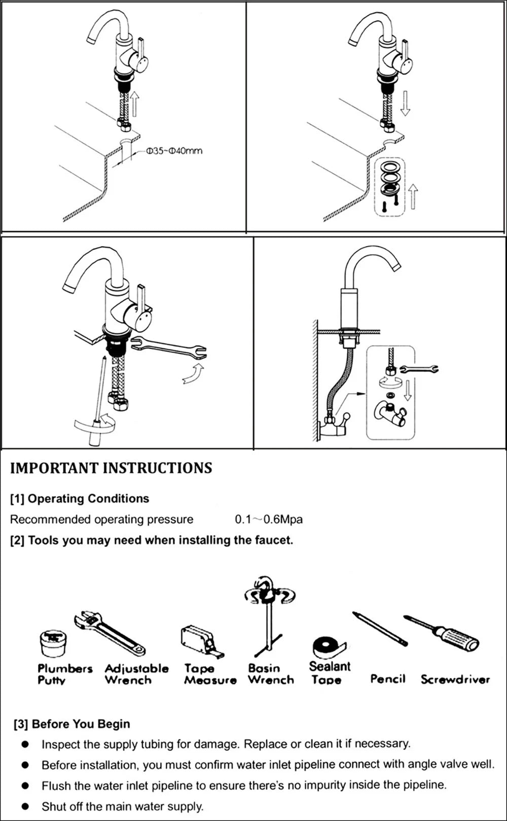 POIQIHY Basin Faucets Antique Brass Faucet Basin Carving Tap Rotation Single Handle Tap  Mixer Taps Bathroom Vessel Sink Faucet