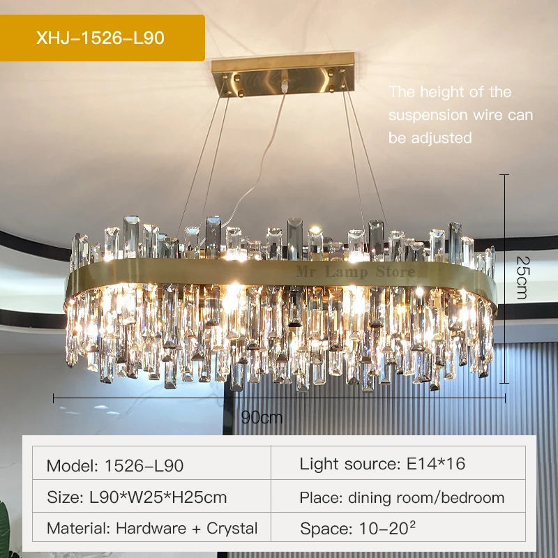 Modern Luxury Crystal Chandelier