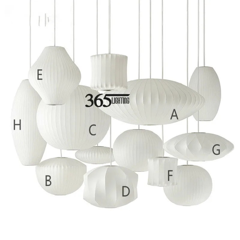 Japanese Silk Chandelier Lighting Simple Chinese Store Scandinavian Lighting Hanging Lamp Decor Home Luminaire Lamparas Lustre