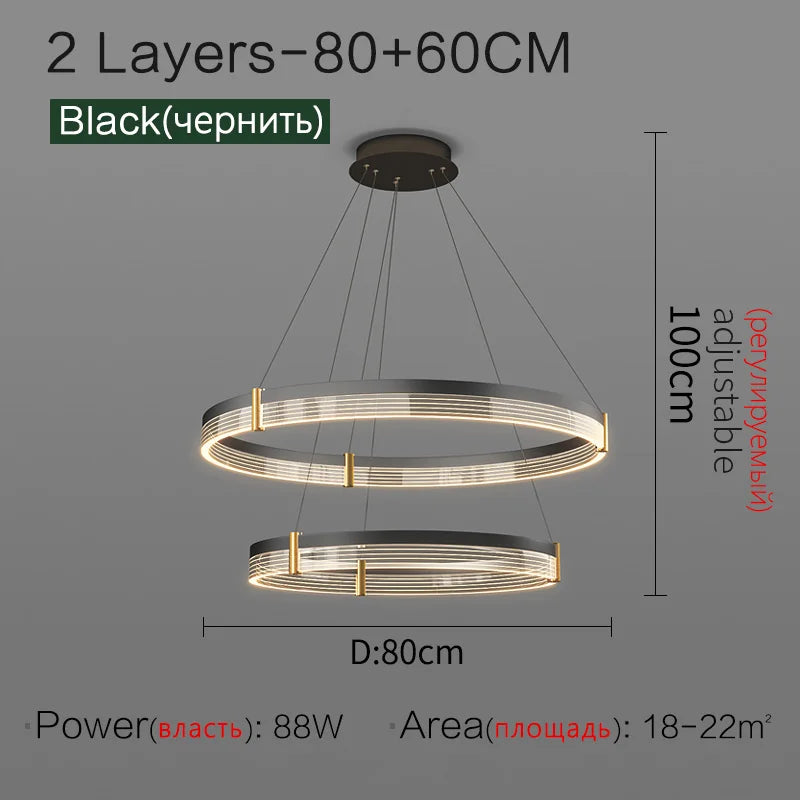 Dining Room Nordic Bar Chandelier