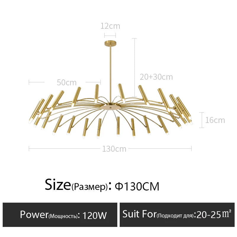 Modern G9 LED Nordic Chandelier 110V/220V