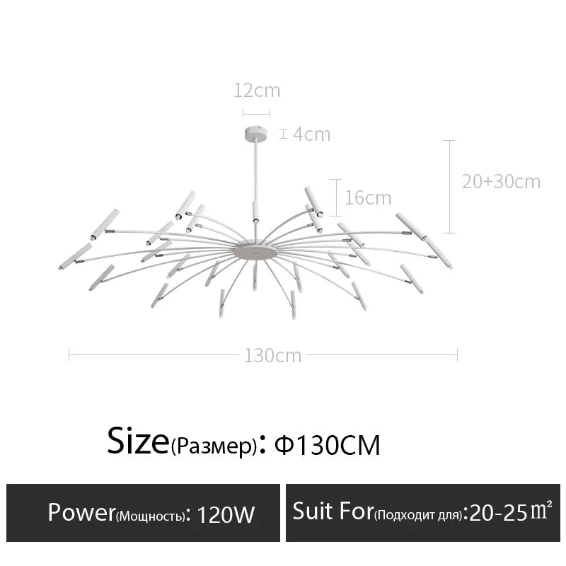 Modern G9 LED Nordic Chandelier 110V/220V