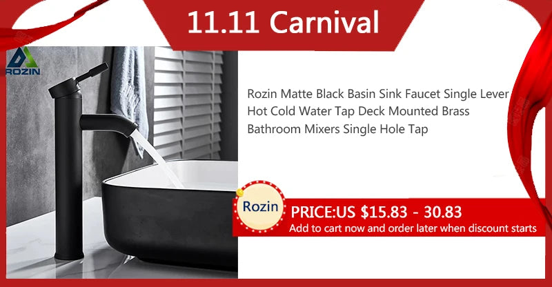 Bathroom Rainfall Shower Mixer Faucet Dual Handle Bath Shower Set Black Brass 8" Showerhead Shower Faucet System with Handshower