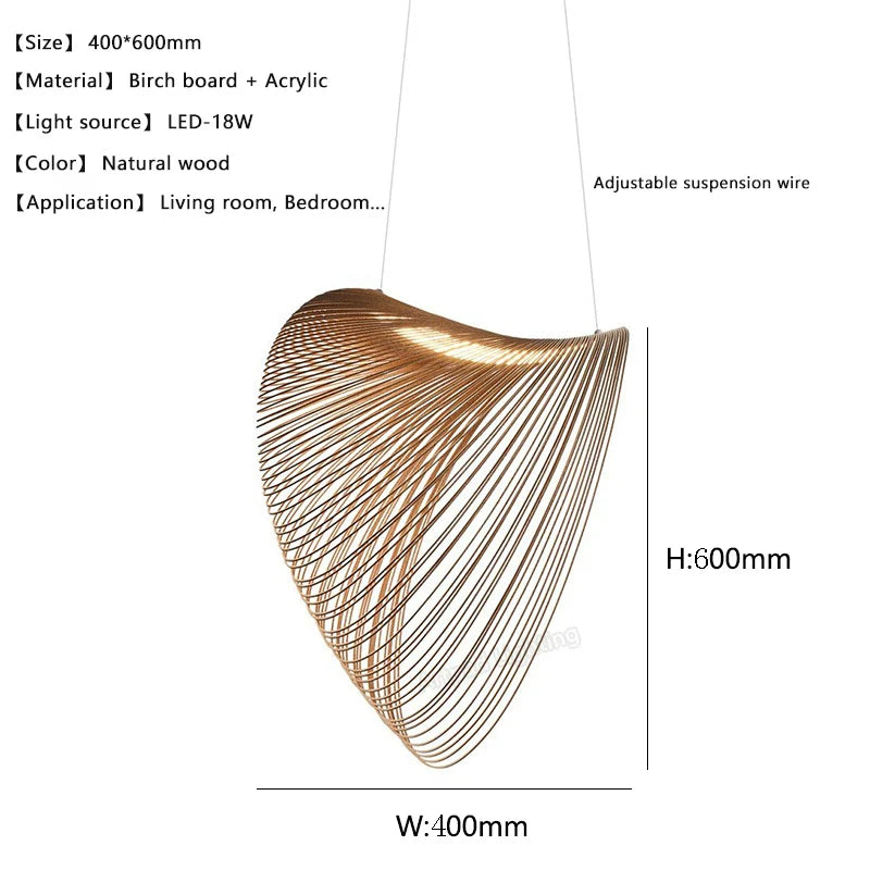Wicker Lamp Shades LED Lights